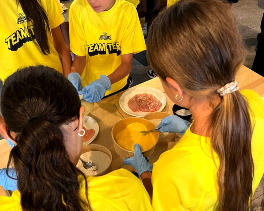 kale and crumble kids cooking class